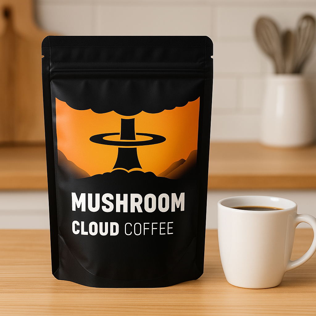 Mushroom Cloud Coffee Bag